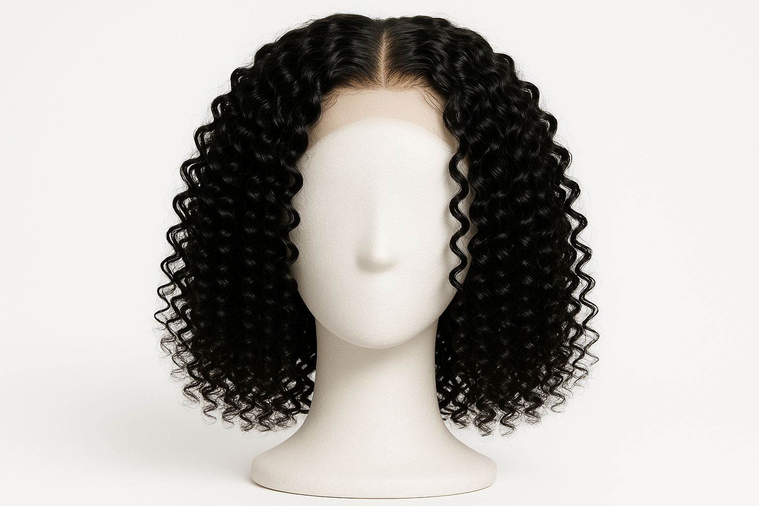 10 inch 13x4 jerry curls black wig. Full length.