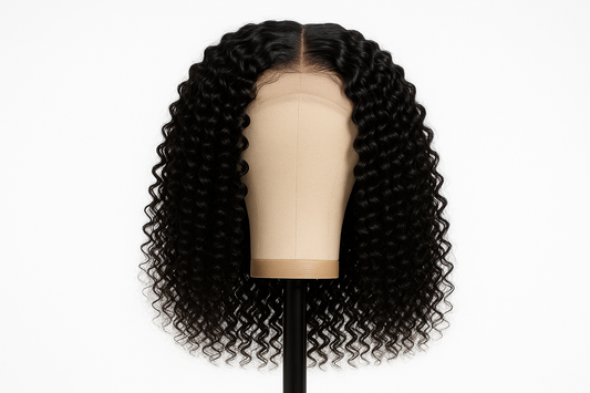 12 inch 13x4 jerry curls black wig. Full length.