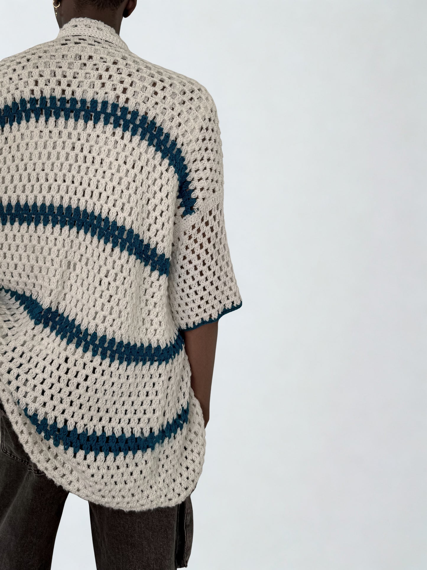 DND Crocheted Cardigan