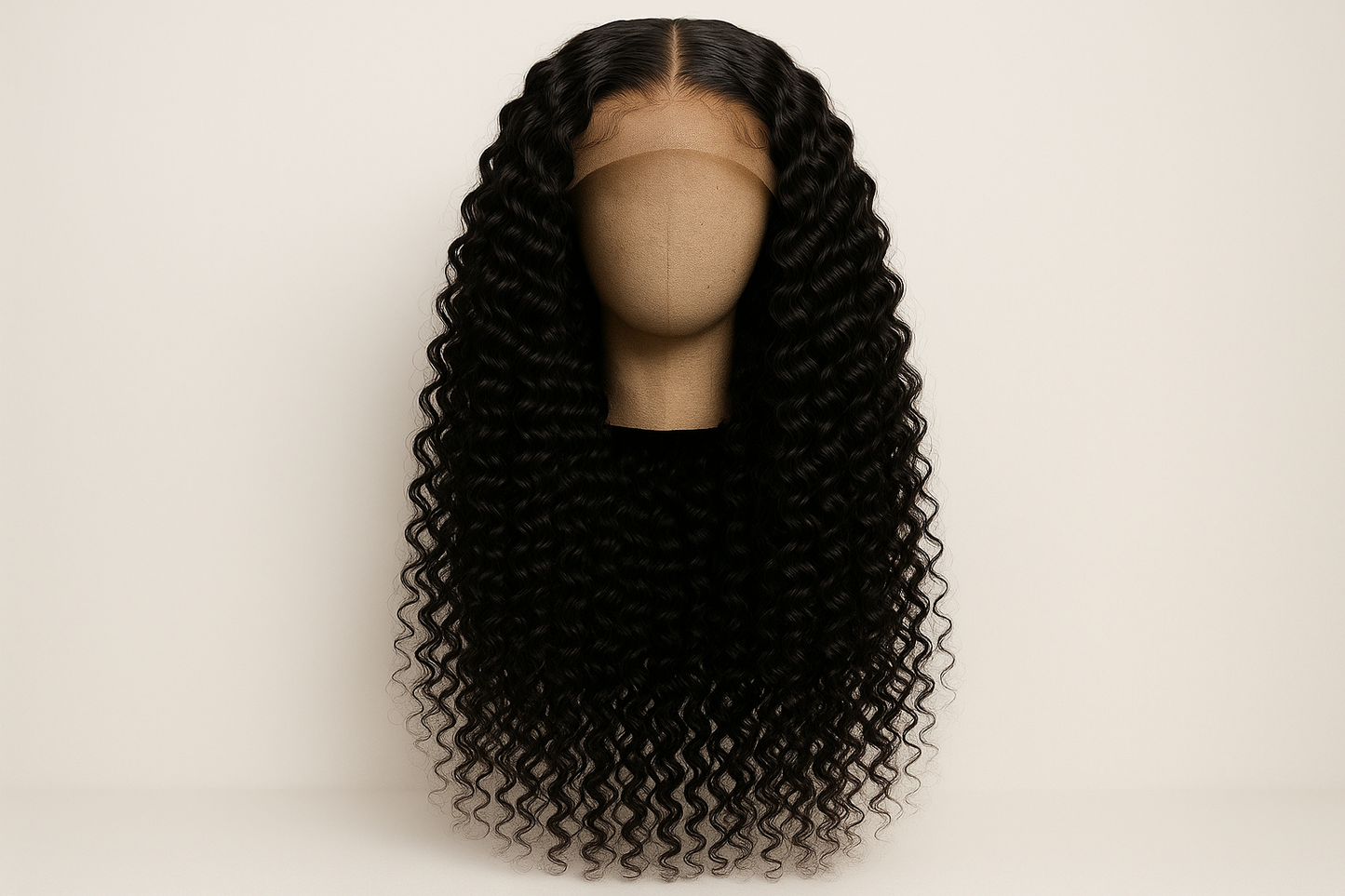 24 inch 13x4 jerry curls black wig. full length. 