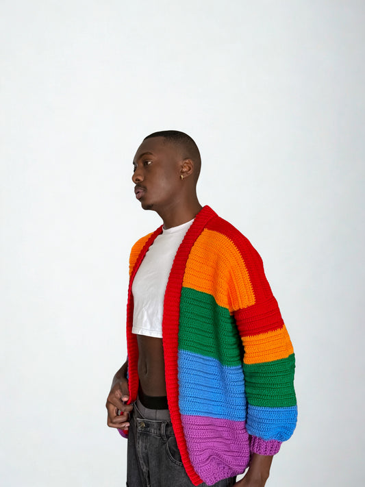 DND Multicolored Cardigan