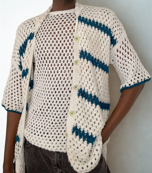 DND Crocheted Cardigan