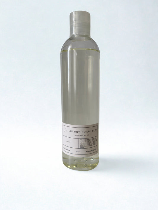 Luxury Foam Bath With Shea Butter.
