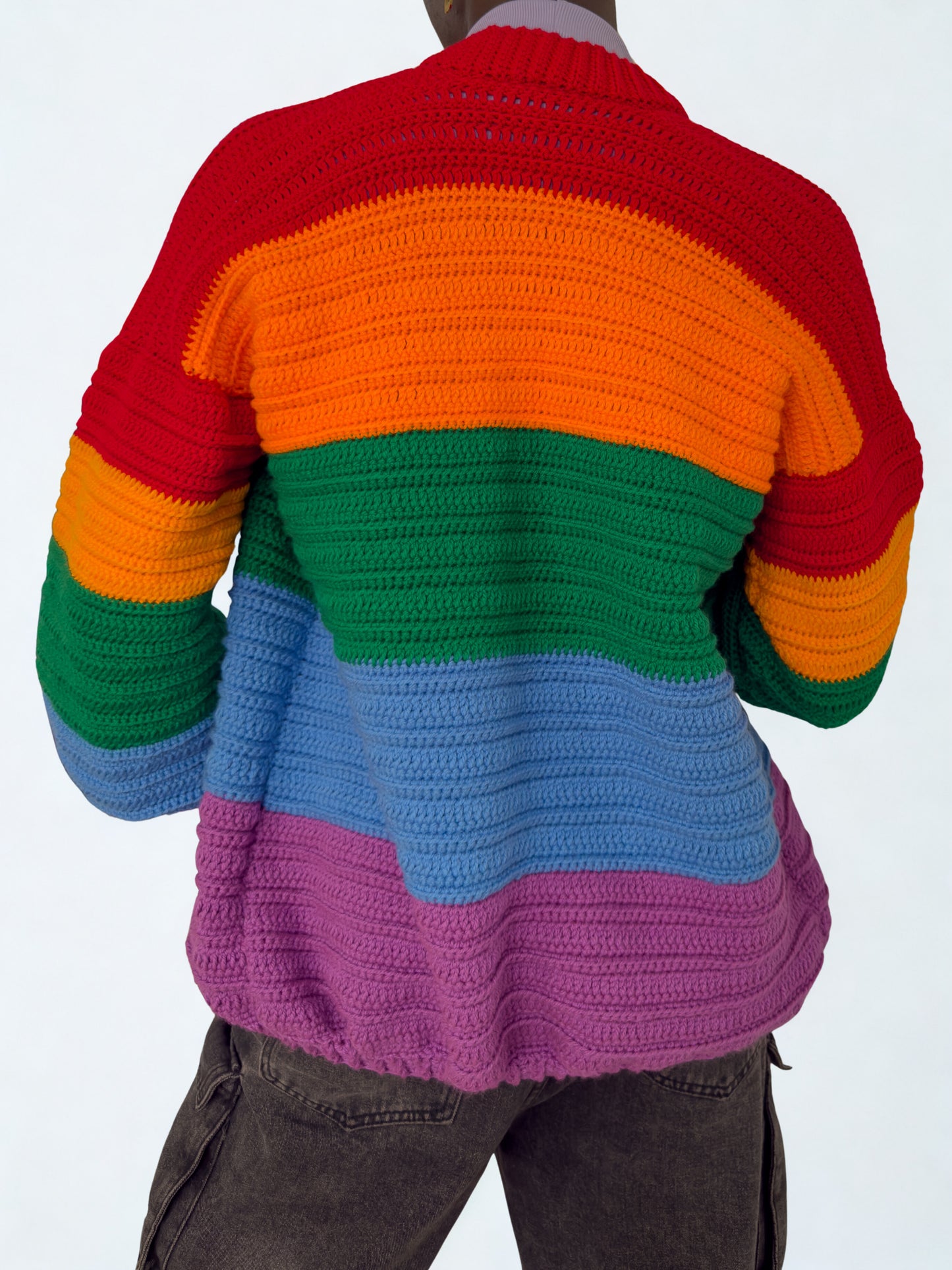 DND Multicolored Cardigan